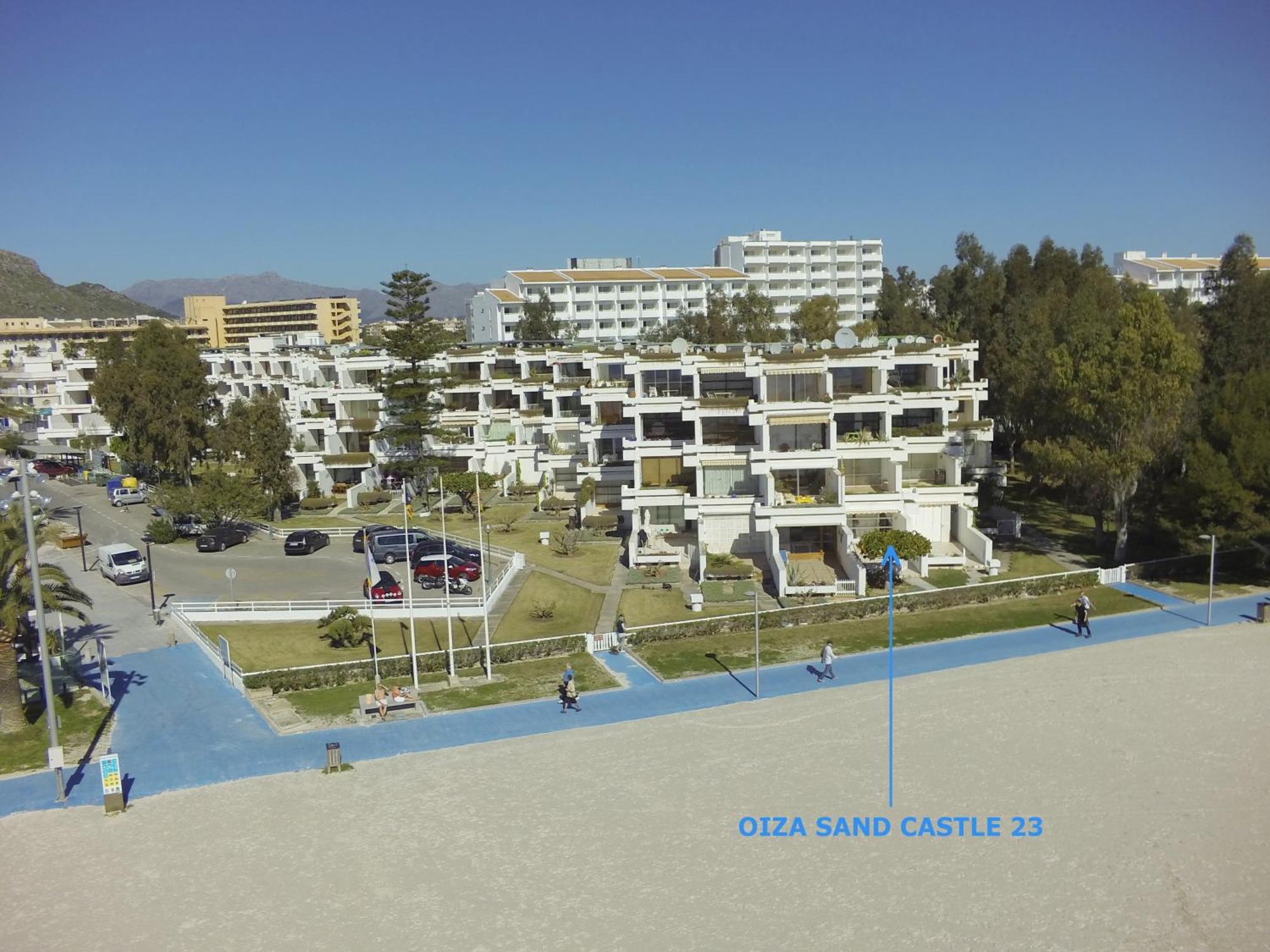 Oiza Castles 23 At Beach, Wifi And Aircon Lejlighed *